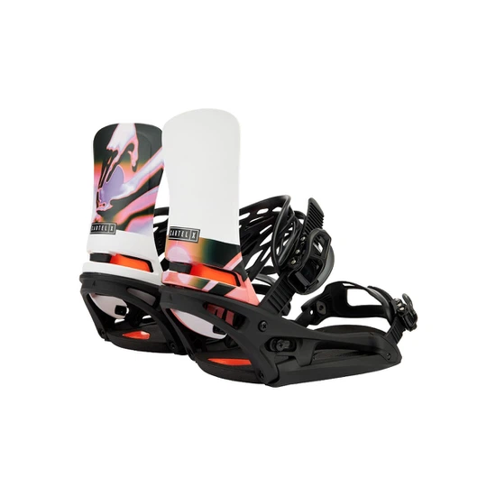 Wiązania Snowboardowe Burton Cartel X EST (Black/ White / Graphic) FW22_4