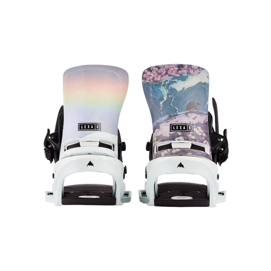 Wiązania Snowboardowe Burton Lexa X EST (Light Blue / Collage) FW23_2