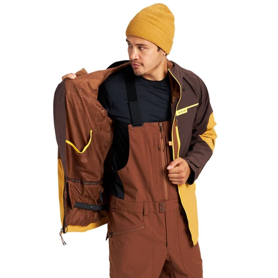 Kurtka Snowboardowa Burton Peasy (Seal Brown/Bison/Wood Thrush) FW22_9 thumbnail