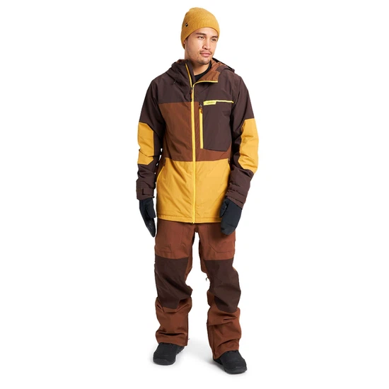 Kurtka Snowboardowa Burton Peasy (Seal Brown/Bison/Wood Thrush) FW22_2