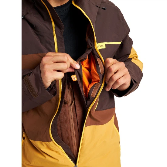 Kurtka Snowboardowa Burton Peasy (Seal Brown/Bison/Wood Thrush) FW22_6