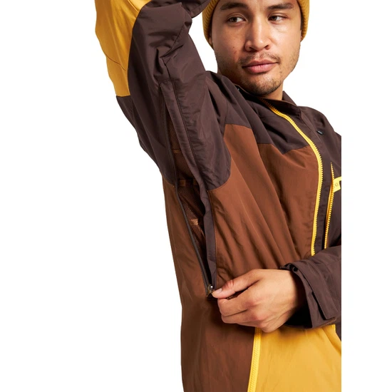 Kurtka Snowboardowa Burton Peasy (Seal Brown/Bison/Wood Thrush) FW22_7 thumbnail