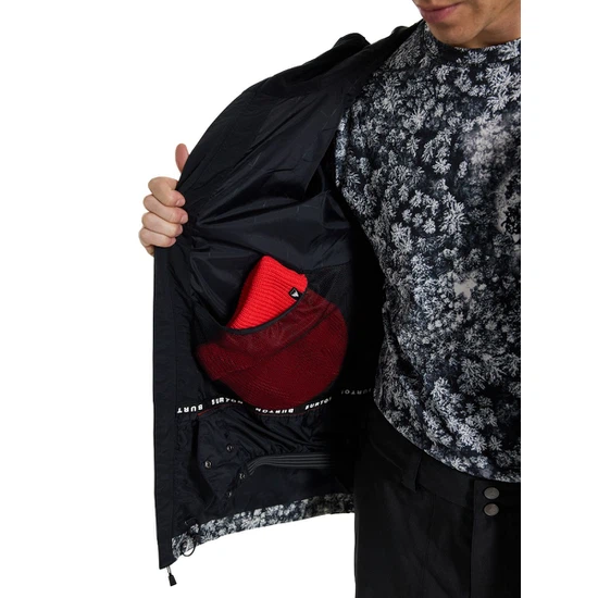 Kurtka Snowboardowa Burton Peasy (True Black/Aerial Pines) FW23_7