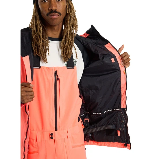 Kurtka Snowboardowa Burton Peasy (Tetra Orange) FW23_8 thumbnail