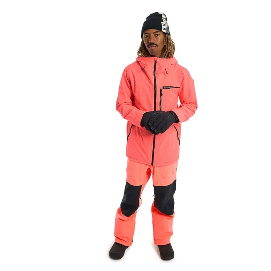 Kurtka Snowboardowa Burton Peasy (Tetra Orange) FW23_3 thumbnail