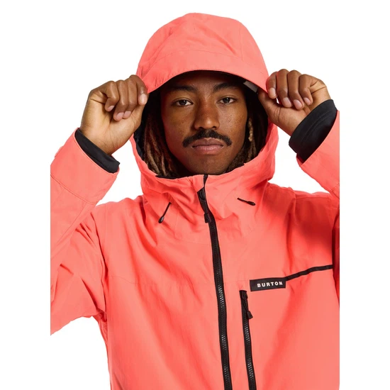 Kurtka Snowboardowa Burton Peasy (Tetra Orange) FW23_4 thumbnail