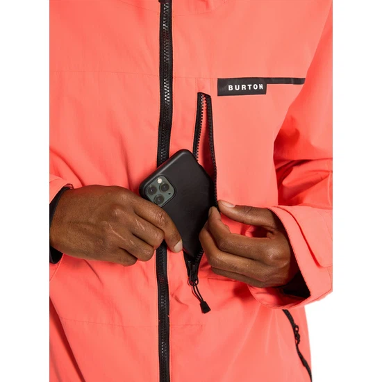 Kurtka Snowboardowa Burton Peasy (Tetra Orange) FW23_5