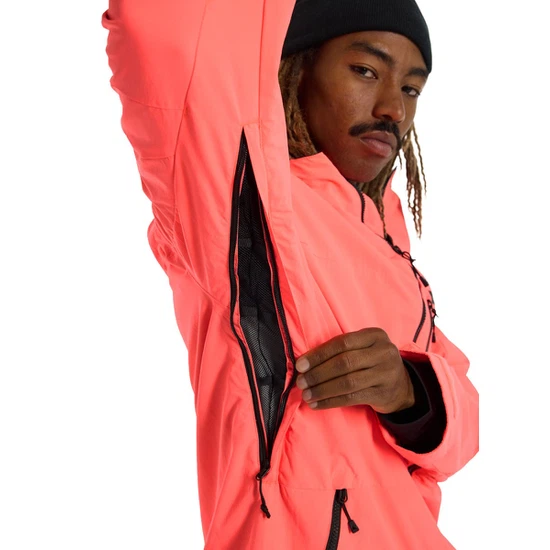 Kurtka Snowboardowa Burton Peasy (Tetra Orange) FW23_7