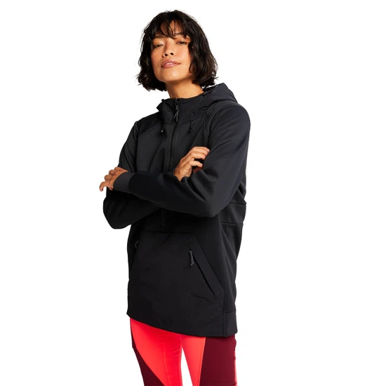 Damska Bluza Aktywna Burton Crown Weatherproof Performance PO (True Black) SS24_1 thumbnail