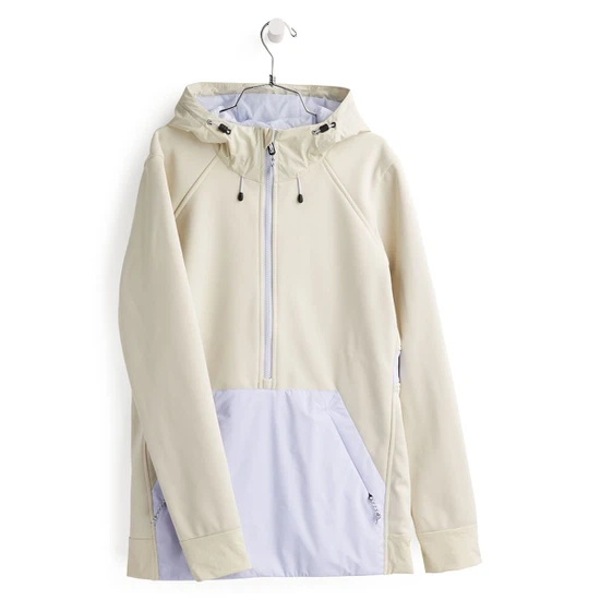 Damska Bluza Aktywna Burton Crown Weatherproof Performance PO (Silver Green/Opal) SS22_1