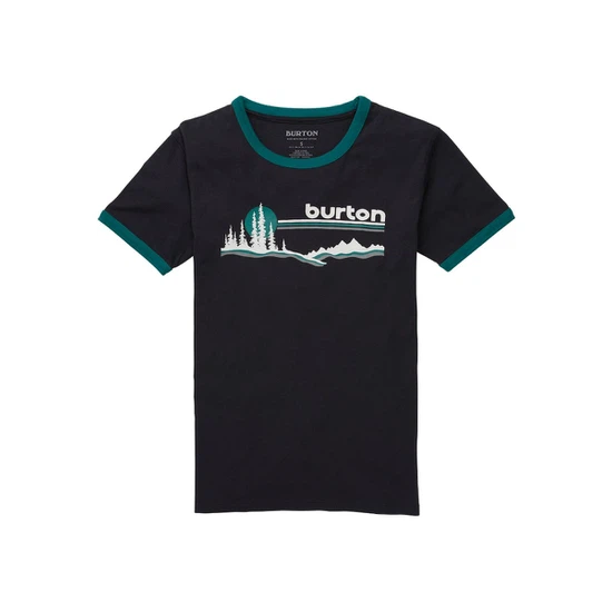 Damska Koszulka Burton Carlow (True Black) SS21_2