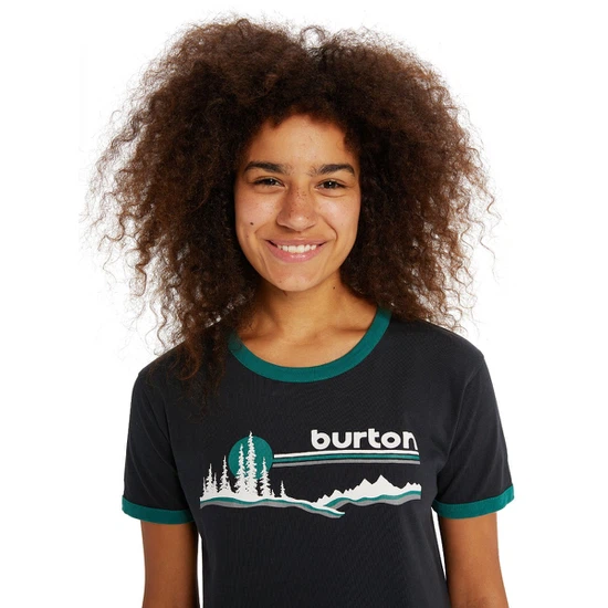 Damska Koszulka Burton Carlow (True Black) SS21_5 thumbnail