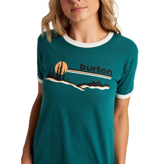 Damska Koszulka Burton Carlow (Antique Green) SS21_3 thumbnail