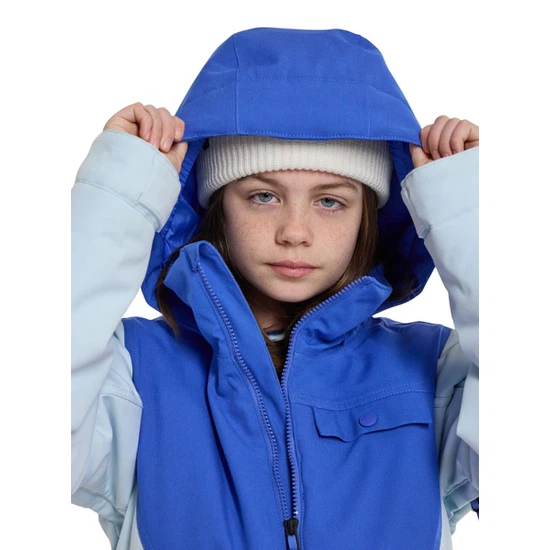 Dziecięca Kurtka Snowboardowa Burton Khione (Amparo Blue/Ballad Blue/Tetra Orange) FW23_4 thumbnail