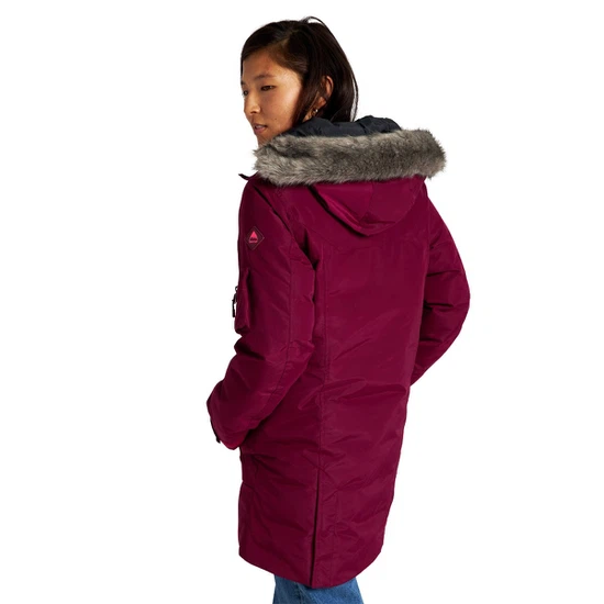 Damska Kurtka Burton Saxton Parka (Mulled Berry) FW22_4