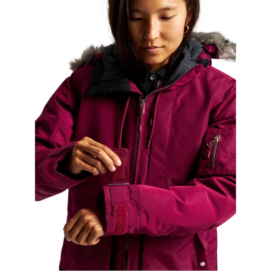 Damska Kurtka Burton Saxton Parka (Mulled Berry) FW22_6 thumbnail