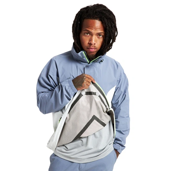 Kurtka Przeciwdeszczowa Burton Freelight (Folkstone Gray/Stout White) FW22_9