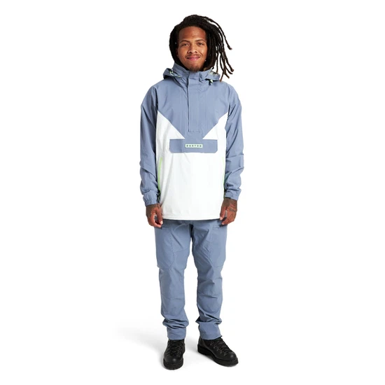 Kurtka Przeciwdeszczowa Burton Freelight (Folkstone Gray/Stout White) FW22_2 thumbnail