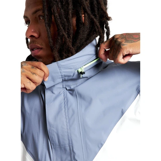 Kurtka Przeciwdeszczowa Burton Freelight (Folkstone Gray/Stout White) FW22_8 thumbnail