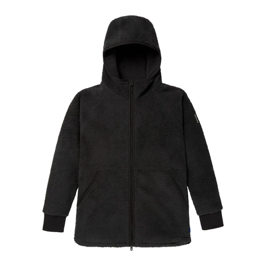 Damska Bluza Burton Minxy FZ (True Black Sherpa) FW23_5