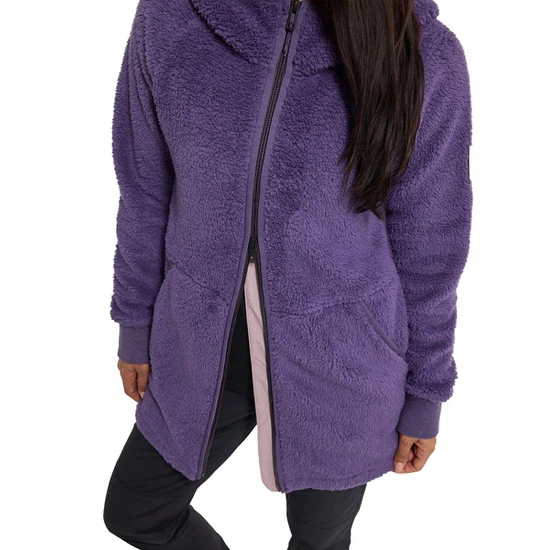 Damska Bluza Burton Minxy FZ (Violet Halo Sherpa) FW23_3