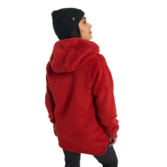 Damska Bluza Burton Minxy FZ (Sun Dried Tomato Sherpa) FW23_2