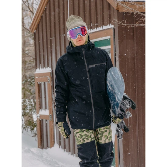 Kurtka Snowboardowa Burton GORE-TEX 3L Treeline (True Black) FW24_1