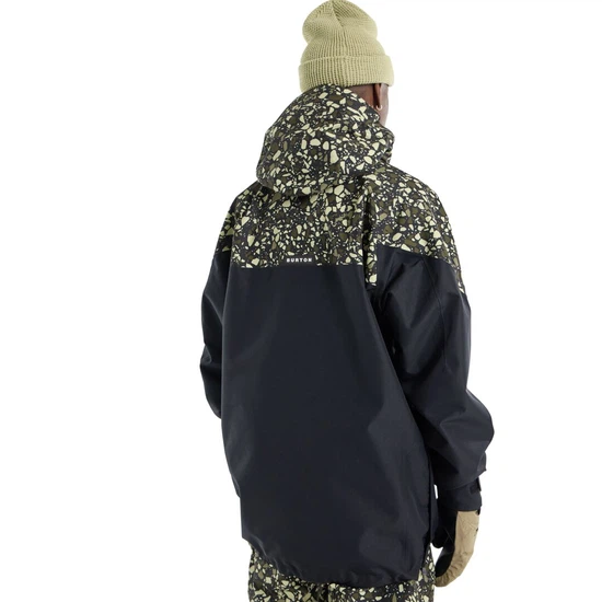 Kurtka Snowboardowa Burton GORE-TEX Pillowline Anorak (Sediment/True Black) FW24_2