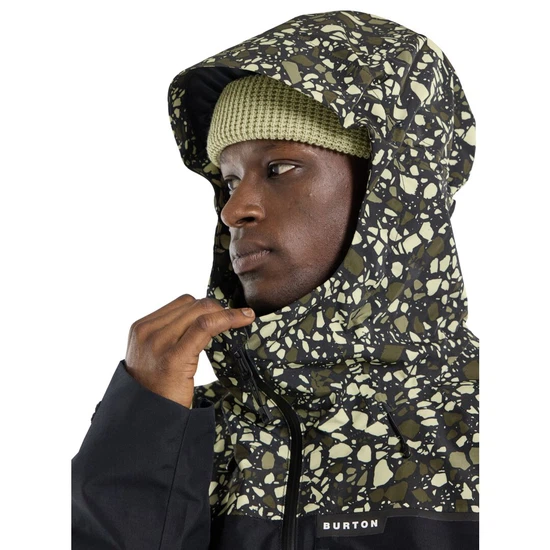 Kurtka Snowboardowa Burton GORE-TEX Pillowline Anorak (Sediment/True Black) FW24_4