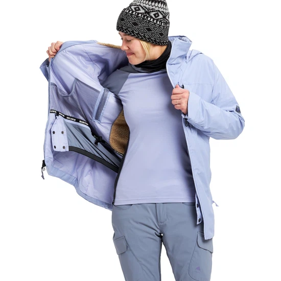 Damska Kurtka Snowboardowa Burton GORE-TEX Pillowline (Foxglove Violet) FW22_9 thumbnail