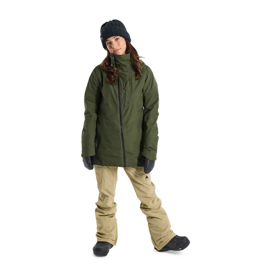 Damska Kurtka Snowboardowa Burton GORE-TEX Pillowline (Forest Night) FW24_3 thumbnail