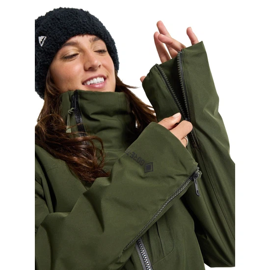Damska Kurtka Snowboardowa Burton GORE-TEX Pillowline (Forest Night) FW24_4 thumbnail