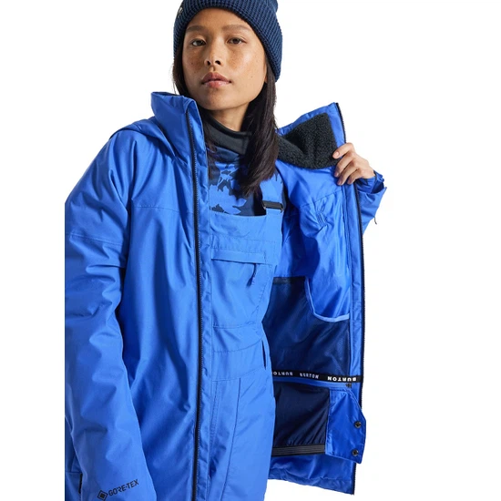 Damska Kurtka Snowboardowa Burton GORE-TEX Pillowline (Amparo Blue) FW23_8