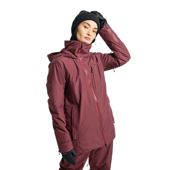 Damska Kurtka Snowboardowa Burton GORE-TEX Pillowline (Almandine) FW24_1