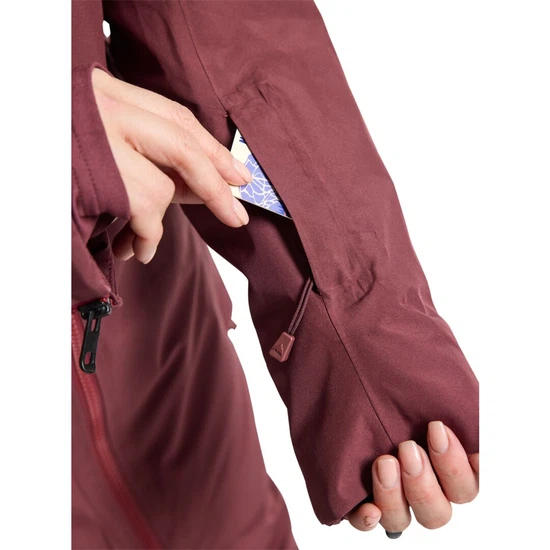 Damska Kurtka Snowboardowa Burton GORE-TEX Pillowline (Almandine) FW24_6 thumbnail