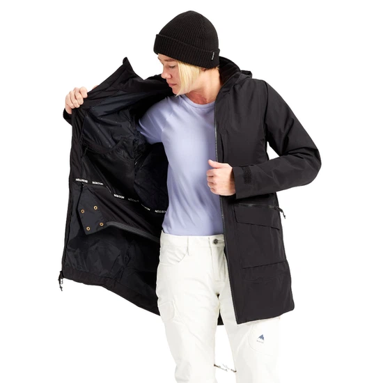 Damska Kurtka Snowboardowa Burton GORE-TEX Treeline ( True Black ) FW23_9