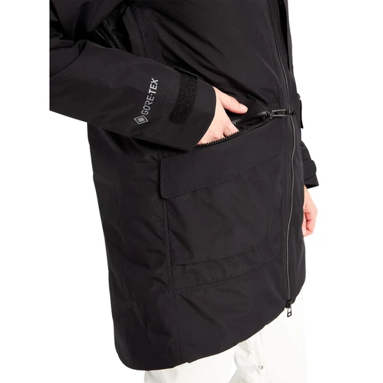 Damska Kurtka Snowboardowa Burton GORE-TEX Treeline ( True Black ) FW23_8