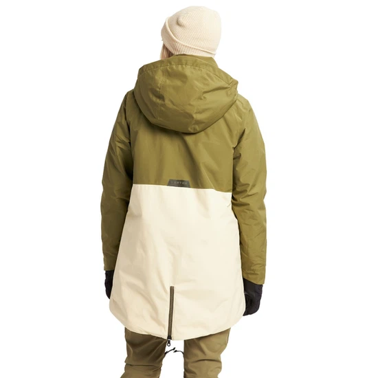 Damska Kurtka Snowboardowa Burton GORE-TEX Treeline (Martini Olive/Creme Brulee) FW22_4