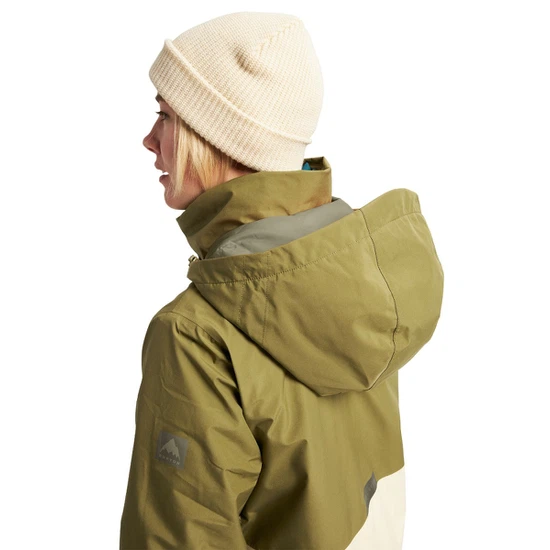 Damska Kurtka Snowboardowa Burton GORE-TEX Treeline (Martini Olive/Creme Brulee) FW22_5