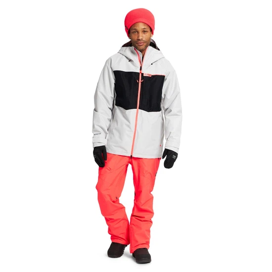 Kurtka Snowboardowa Burton GORE-TEX 2L Pillowline (Lunar Gray/True Black) FW22_3