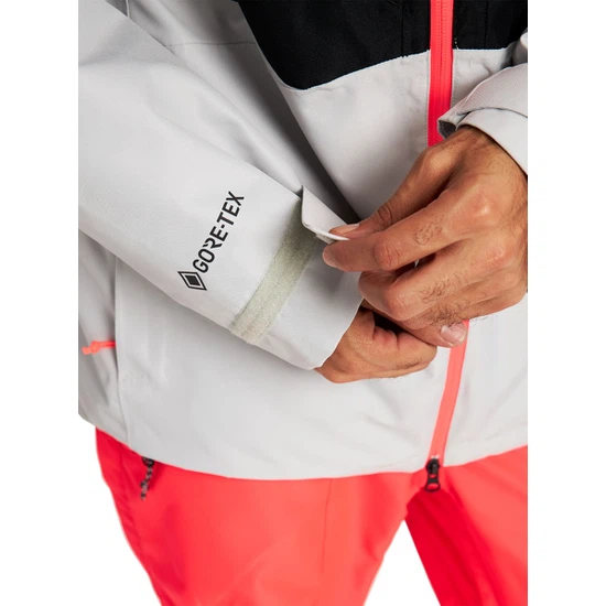 Kurtka Snowboardowa Burton GORE-TEX 2L Pillowline (Lunar Gray/True Black) FW22_8