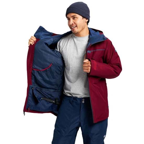 Kurtka Snowboardowa Burton GORE-TEX 2L Pillowline (Mulled Berry) FW22_9 thumbnail