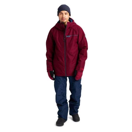 Kurtka Snowboardowa Burton GORE-TEX 2L Pillowline (Mulled Berry) FW22_3 thumbnail