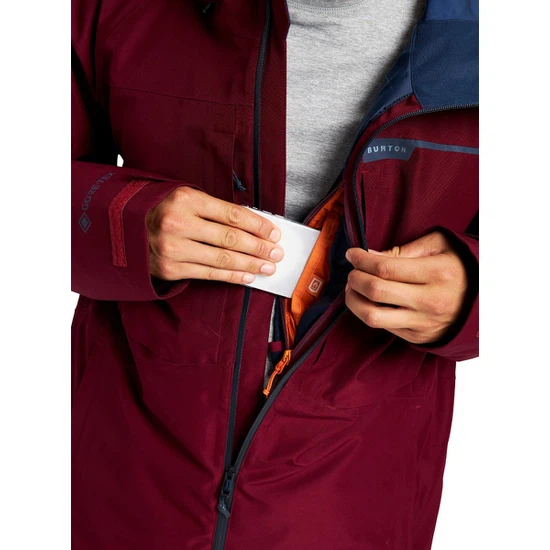 Kurtka Snowboardowa Burton GORE-TEX 2L Pillowline (Mulled Berry) FW22_6 thumbnail