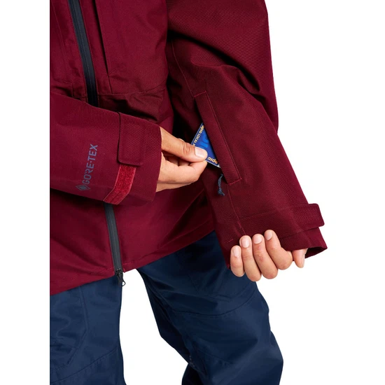 Kurtka Snowboardowa Burton GORE-TEX 2L Pillowline (Mulled Berry) FW22_8 thumbnail