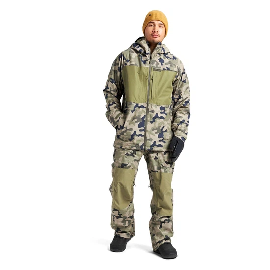 Kurtka Snowboardowa Burton GORE-TEX 2L Pillowline (Martini Olive Terra Camo/Martini Olive) FW22_3