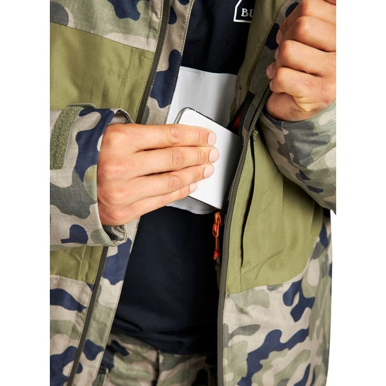 Kurtka Snowboardowa Burton GORE-TEX 2L Pillowline (Martini Olive Terra Camo/Martini Olive) FW22_6