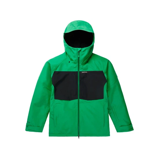 Kurtka Snowboardowa Burton GORE-TEX 2L Pillowline (Clover Green/True Black) FW23_1