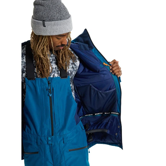 Kurtka Snowboardowa Burton GORE-TEX 2L Pillowline (Lyons Blue) FW23_8 thumbnail