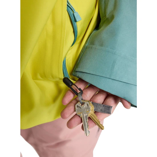 Kurtka Snowboardowa Burton GORE-TEX 2L Pillowline (Rock Lichen/Powder Blush/Sulfur) FW24_6 thumbnail